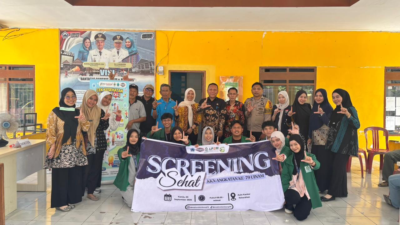 KKN UINAM Posko 4 Hadirkan Gerakan Sehat di Lembang, Screening Kesehatan Gratis Digelar Bersama Puskesmas Lasepang
